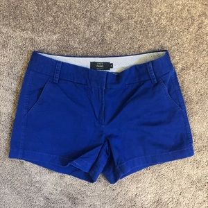 4” chino short - 8, royal blue